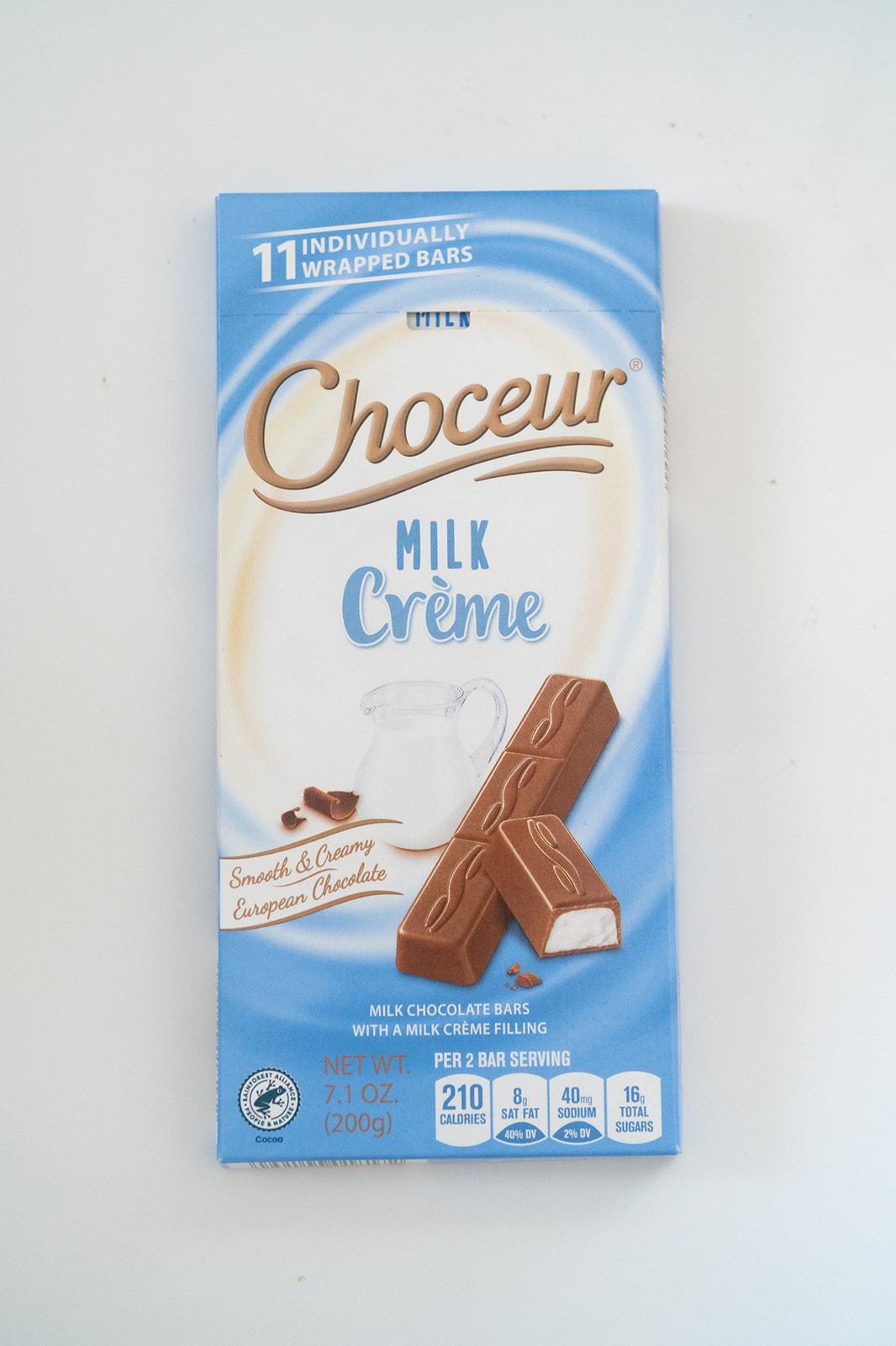 Choceur Milk Chocolate Milk Creme Bars Hiltop